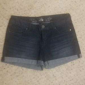 Express Jean Cuffed Shorts - Size 6
